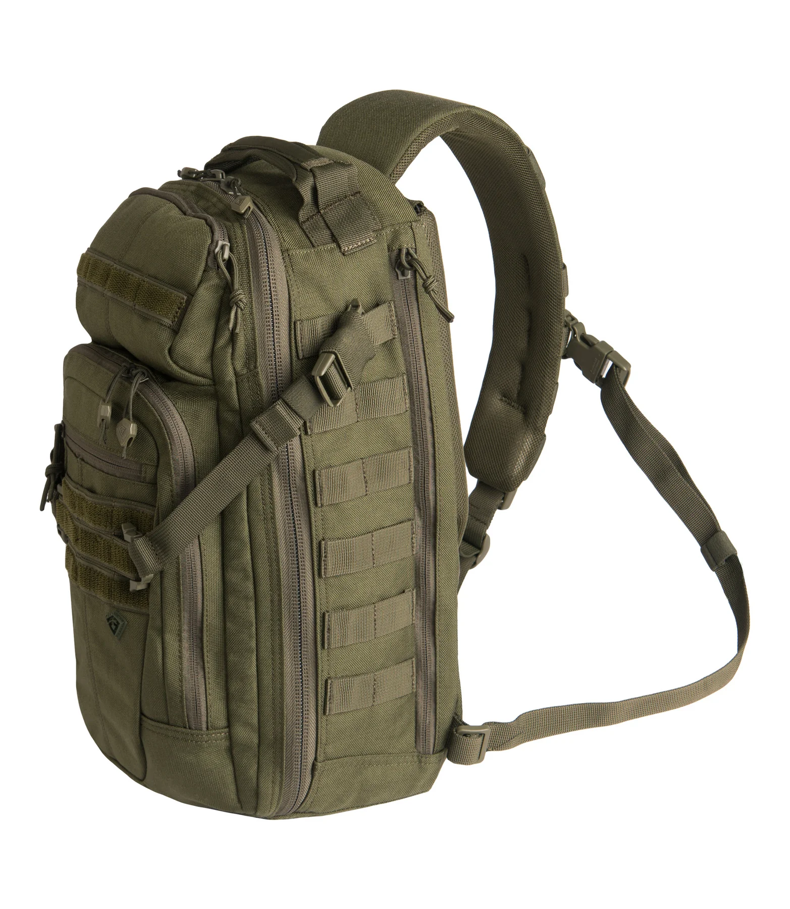 First Tactical Crosshatch Sling Pack - OD Green