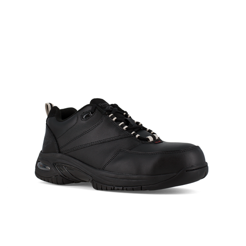 Reebok Tyak Athletic Work Shoe w/ Composite Toe - Black