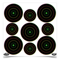 Birchwood Casey Dirty Bird 2 Inch & 3 Inch Multi-Color Bull's-Eye Targets