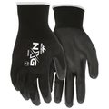 MCR Safety Black Poly Black PU 13 Gauge