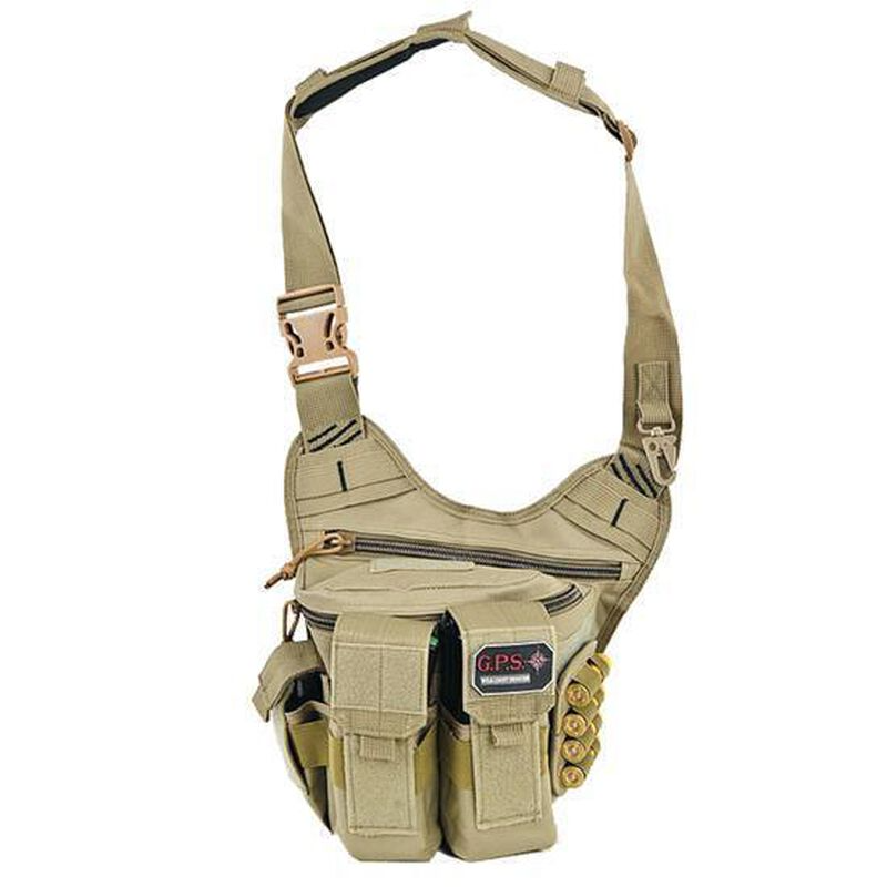 GPS Rapid Deploy Sling Pack w/ Handgun Holster - Normal
