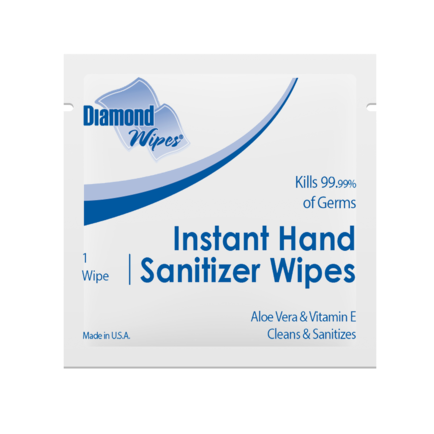 Sirchie Hand Sanitizer Wipes, 100 ea.