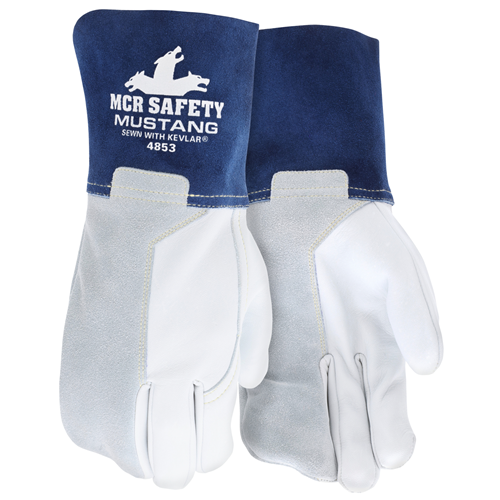 MCR Safety Grain Goat Kevlar Lined MigTig Mitt