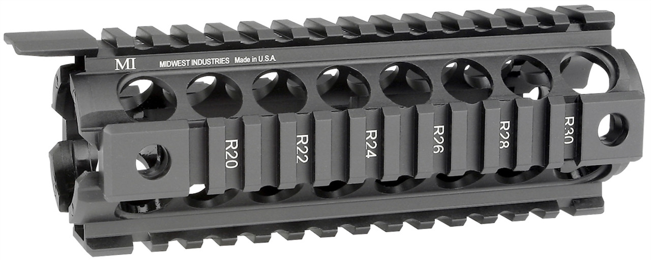 Midwest Industries Gen2 Two Piece Drop-In Picatinny Carbine Length Handguard