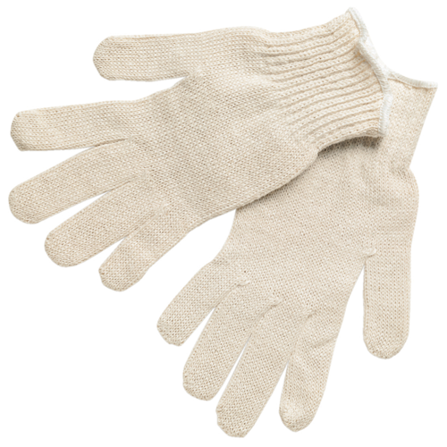 MCR Safety Econ Polyester/Cotton Nat'l 7 Gauge