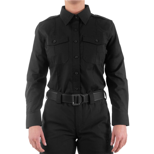 First Tactical W Pro Duty L/S Shirt - Spruce Green