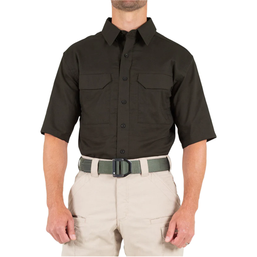 First Tactical M V2 Tactical S/S Shirt - Kodiak Brown