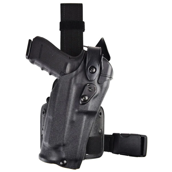 Safariland Model 6304RDS ALS/SLS Drop-Rig Tactical Holster for Sig Sauer P320 RX 9 w/ Light