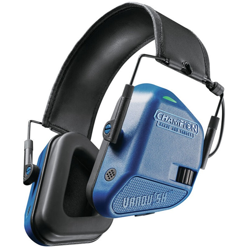 Champion Targets Champion Targets 40979 Vanquish Electronic Hearing Protection Earmuffs, Blue