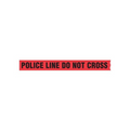 Sirchie Red Barrier Tape POLICE LINE DO NOT CROSS w/o Dispenser Boxes - 8 Pack