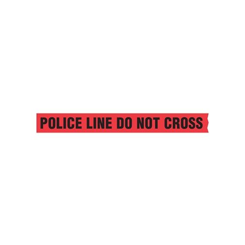 Sirchie Red Barrier Tape POLICE LINE DO NOT CROSS w/o Dispenser Boxes - 8 Pack