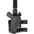 Safariland Model 6305RDS ALS/SLS Tactical Holster w/ Quick-Release Leg Strap for Glock 17 MOS w/ Light/Laser