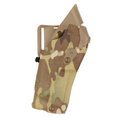 Safariland Model 6390RDS ALS Mid-Ride Level I Retention Duty Holster for Sig Sauer P320C RX w/ Compact Light