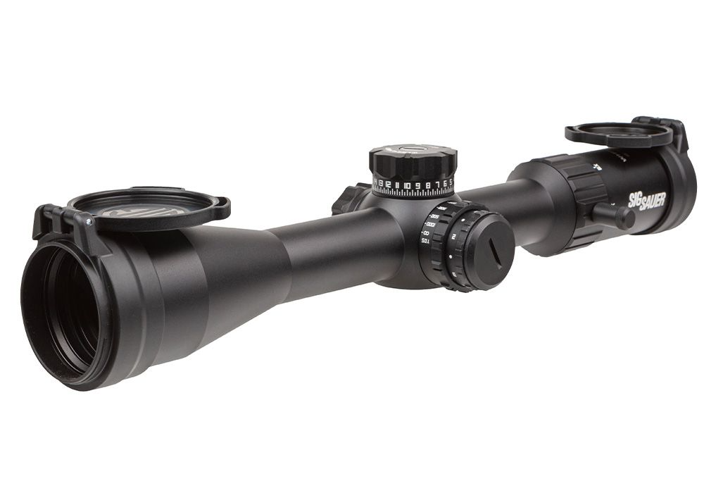 SIG SAUER WHISKEY4 SCOPE, 4-16X44MM, 30MM, FFP, MO