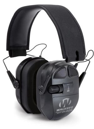 Walkers Ultimate Pwr Quad Muff Black