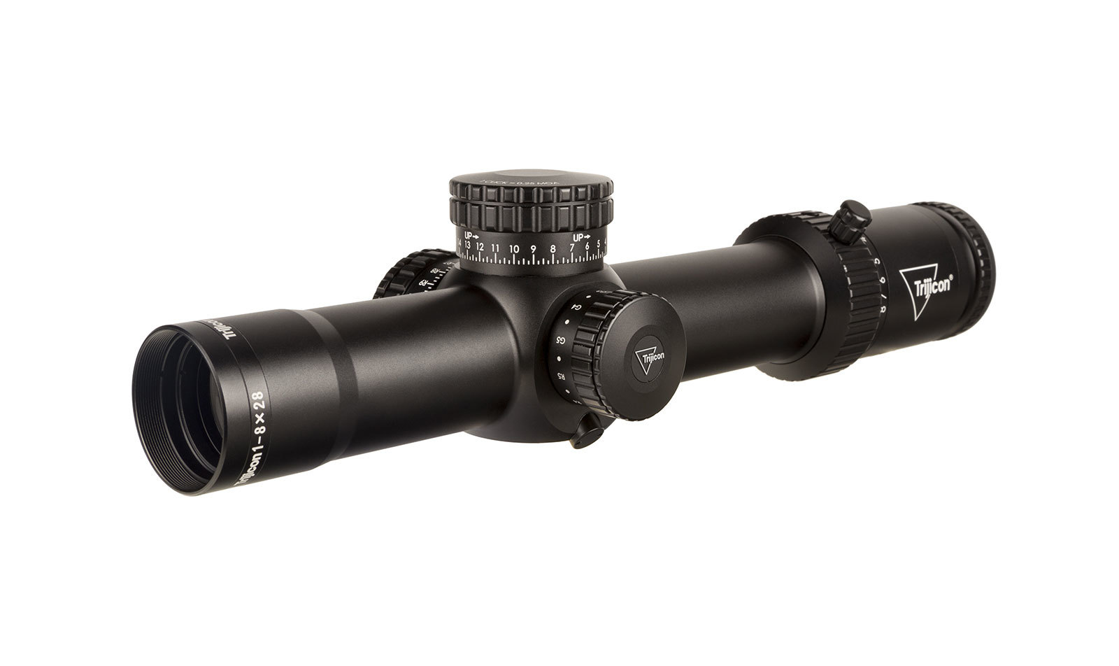 Trijicon Credo HX FFP Riflescope 1-8x28 w/ Exposed Locking Adjusters
