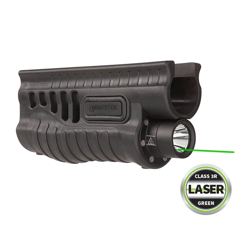 Nightstick Shotgun Forend Light w/ Laser for Remington 870/TAC-14