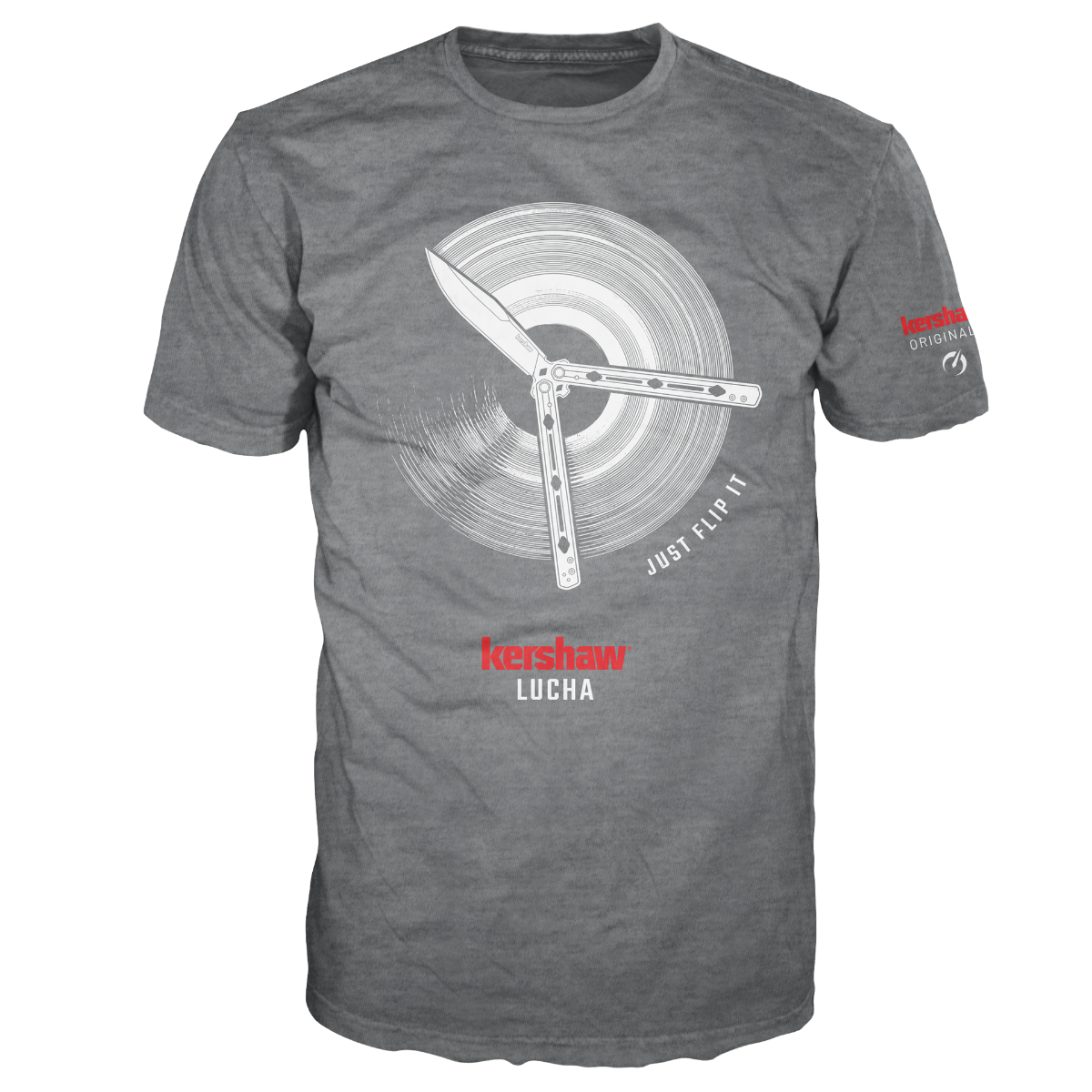 Kershaw Kershaw Tshirt Lucha Gry Xx Large