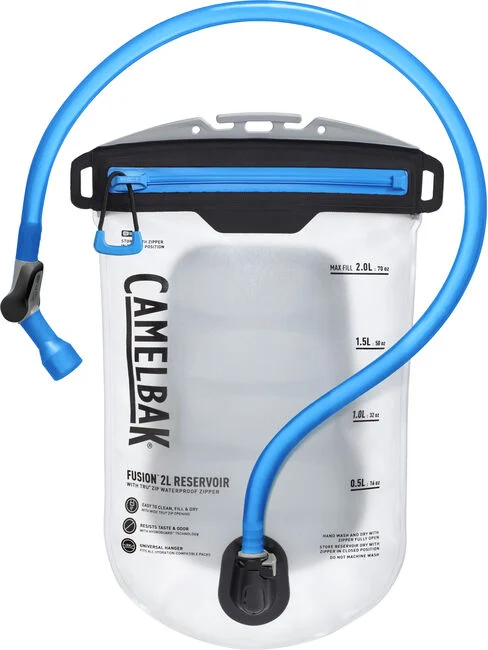 CamelBak Fusion 2L Reservoir w/ TRU Zip Waterproof Zipper - Clear