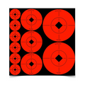 Birchwood Casey Target Spots Assorted Size Orange Targets