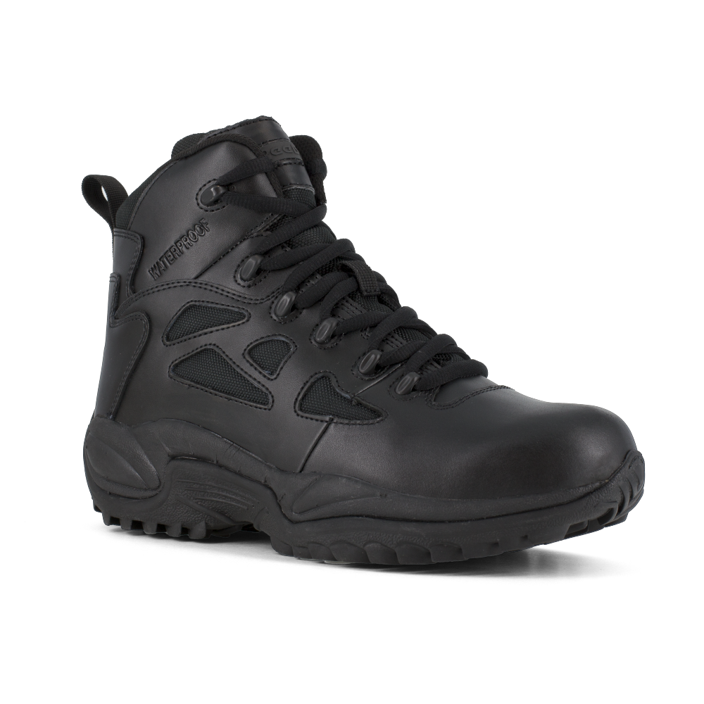 Reebok Rapid Response 6'' Waterproof Stealth Boot w/ Soft Toe - Black