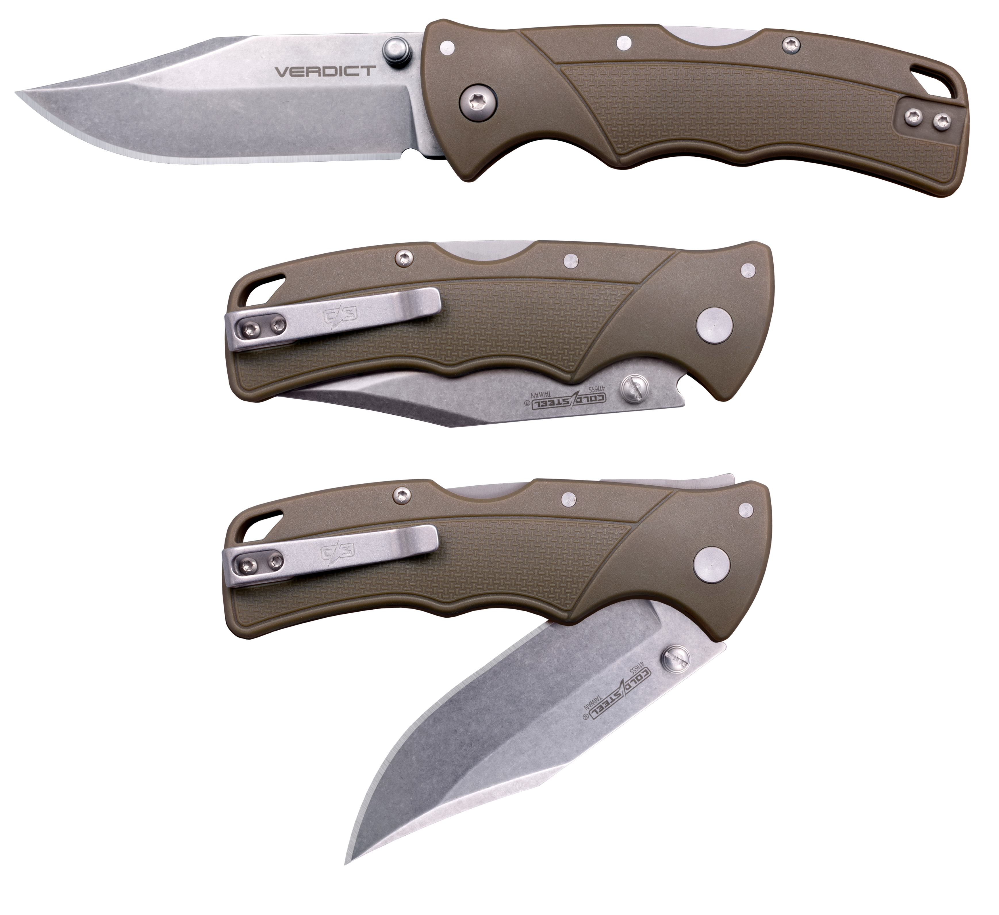 Cold Steel VERDICT CLIP POINT