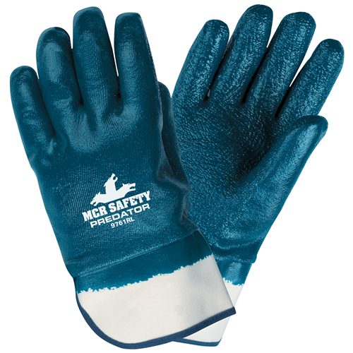 MCR Safety Predator M Supptd Nitrile Rough Full Ct