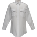 Flying Cross Deluxe Tropical Long Sleeve Shirt w/ Pleated Pockets