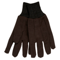 MCR Safety Small Brown Jersey Clute Knit Wrist