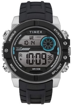 Timex Timex Sport Digital Watch w/ Silicone Strap