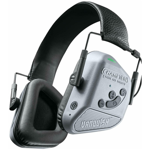 Champion Targets Champion Targets 40982 Vanquish Pro Elite Electronic Hearing Protection Earmuffs, Gray