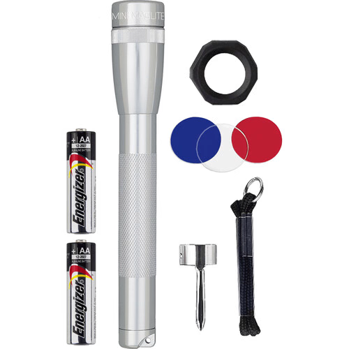 Maglite Mini Maglite 2 AA-Cell LED Flashlight Combo Pack