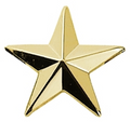 Hero's Pride 1 Star Pin 1/2'' High - Pair
