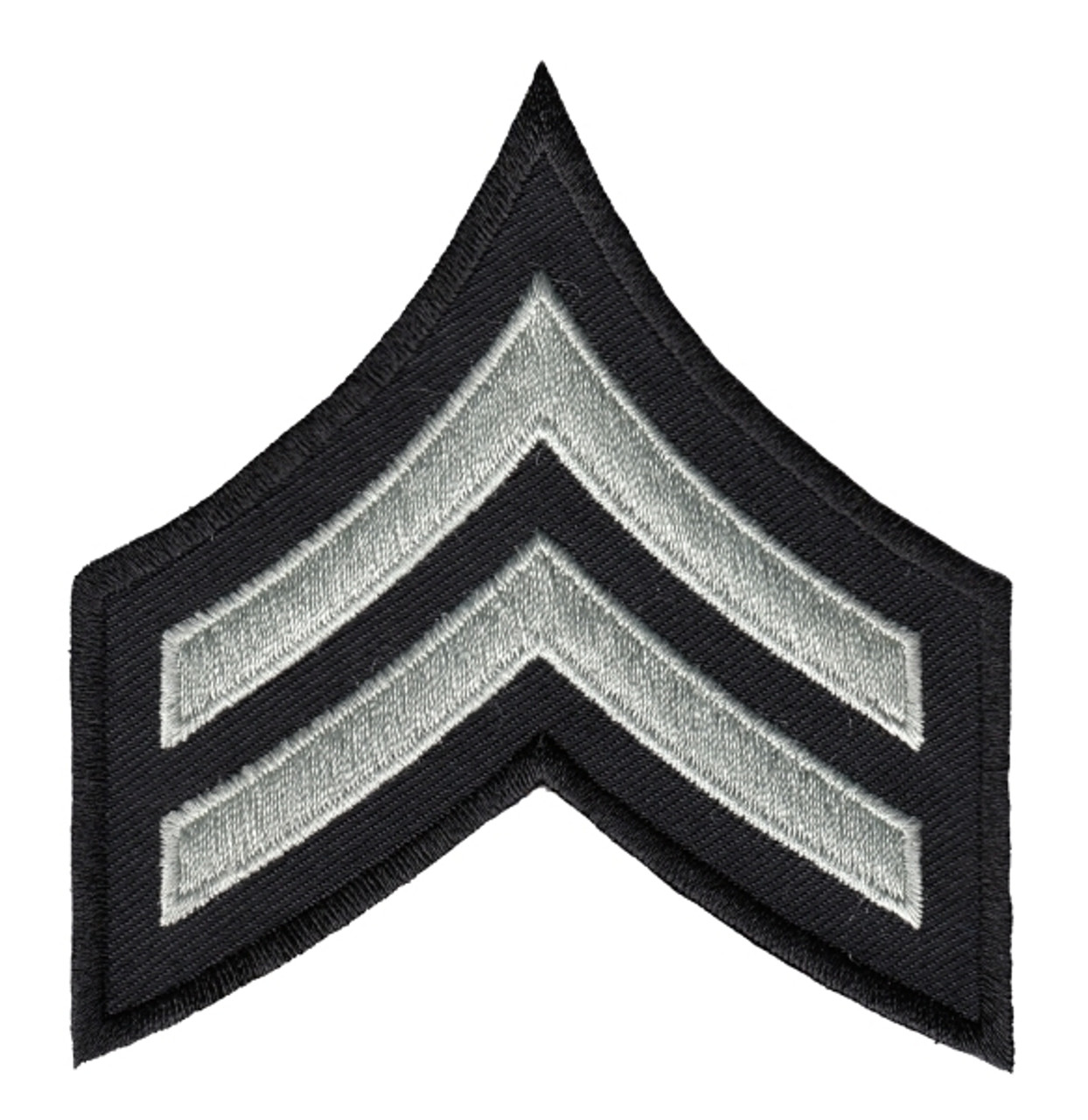 Hero's Pride Corporal LAPD Chevron P3 3 1/8'' Wide - Pair