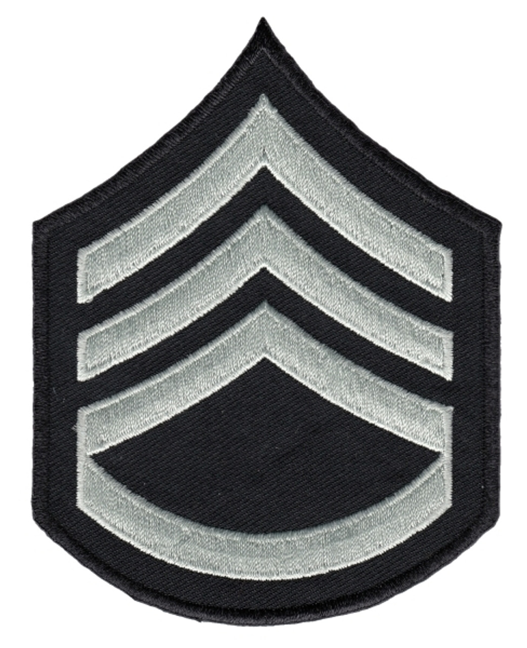 Hero's Pride Sergeant 2 LAPD Chevron (3+Rocker) 3 1/8'' Wide - Pair