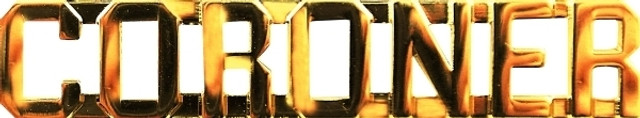 Hero's Pride CORONER Metal Letters 3/8' High - Pair