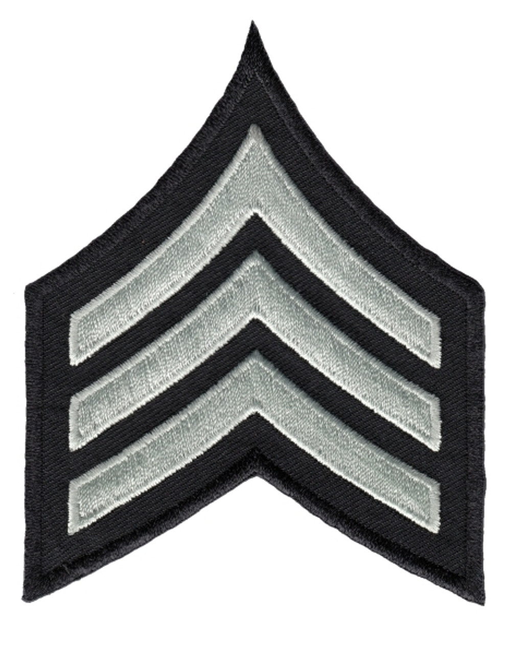 Hero's Pride Sergeant LAPD Chevron 3 1/8'' Wide - Pair