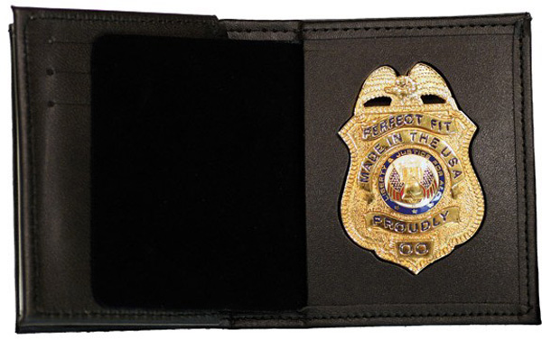 Perfect Fit Badge & Double ID Wallet - 3.38''x4.50''