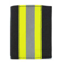 Perfect Fit Firefighter Black Matrix Recessed Badge Wallet - 3.50''x4.50''