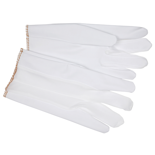MCR Safety Ladies White Laminated , Nylon Back