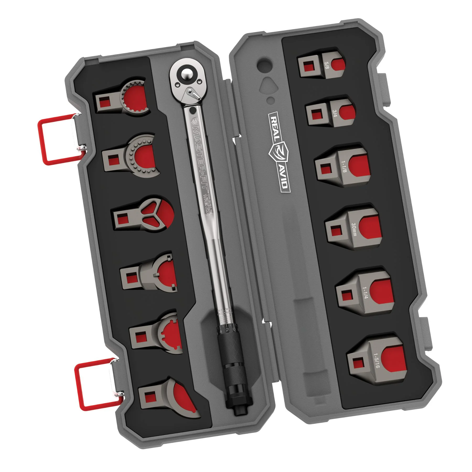 Real Avid Master-Fit 13-Piece AR15 Crowfoot Wrench Set