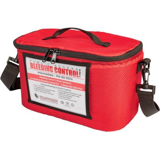 North American Rescue Public Access Intermediate Bleeding Control - 6 Pack Vacuum Sealed