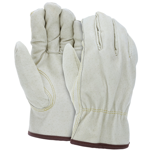 MCR Safety Ind Grade Pig Drvr Red Fleece Lnd Key Th