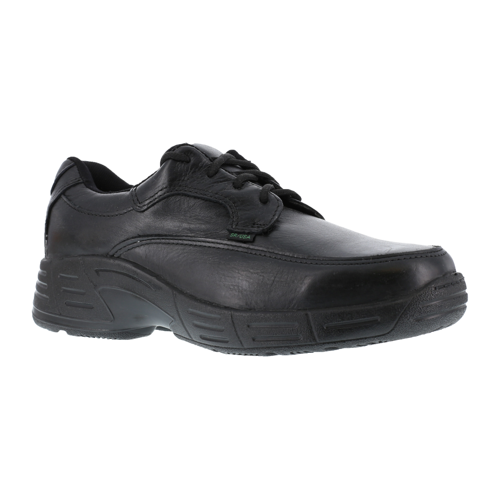 Reebok Ulysses 4 Eye Tie Moc Toe Oxford w/ Soft Toe - Black
