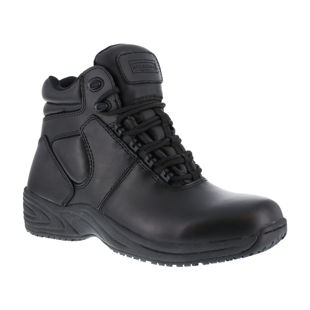 Reebok Grabbers - Affixed 6'' Sport Boot w/ Soft Toe - Black