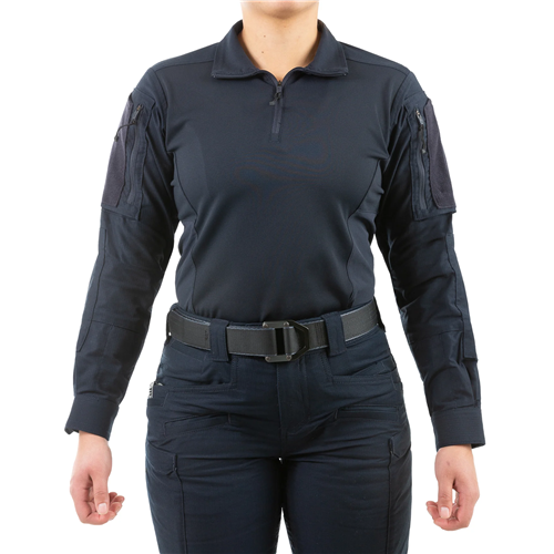 First Tactical W Defender L/S Shirt - Midnight Blue