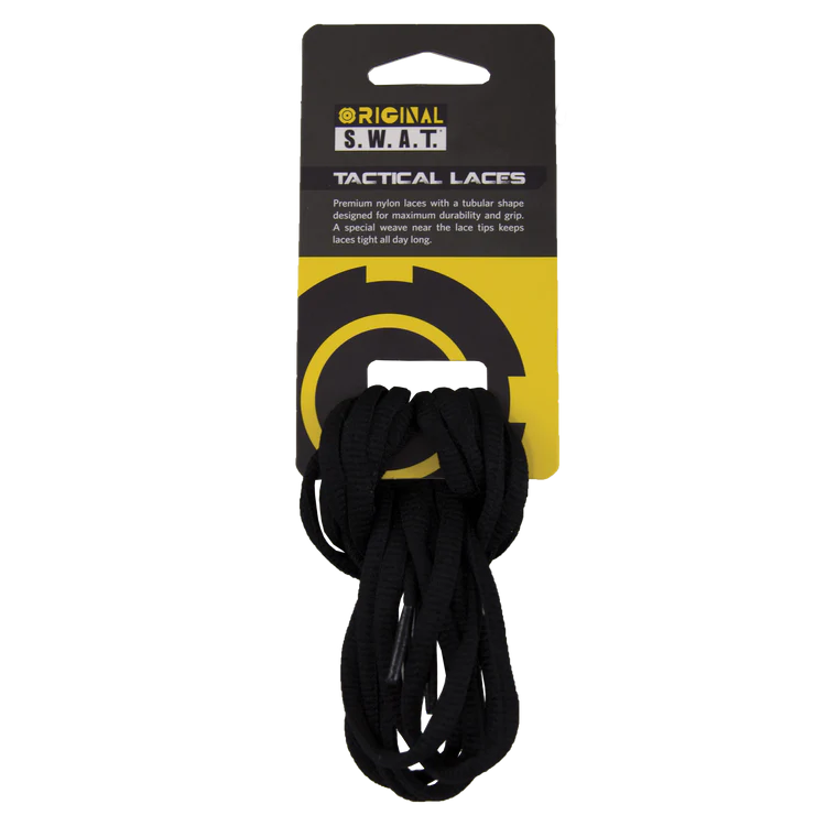 Original S.W.A.T. Tactical Laces Black