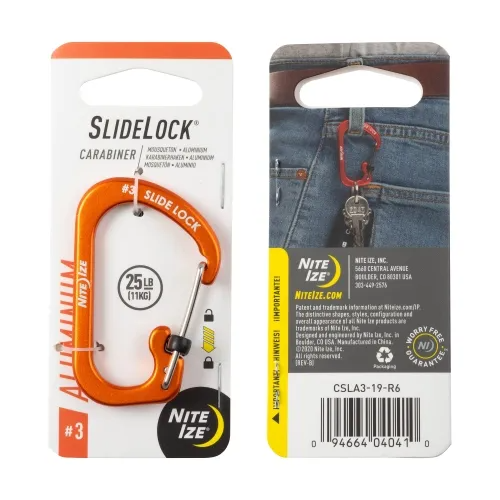 Nite-Ize SlideLock Carabiner Aluminum