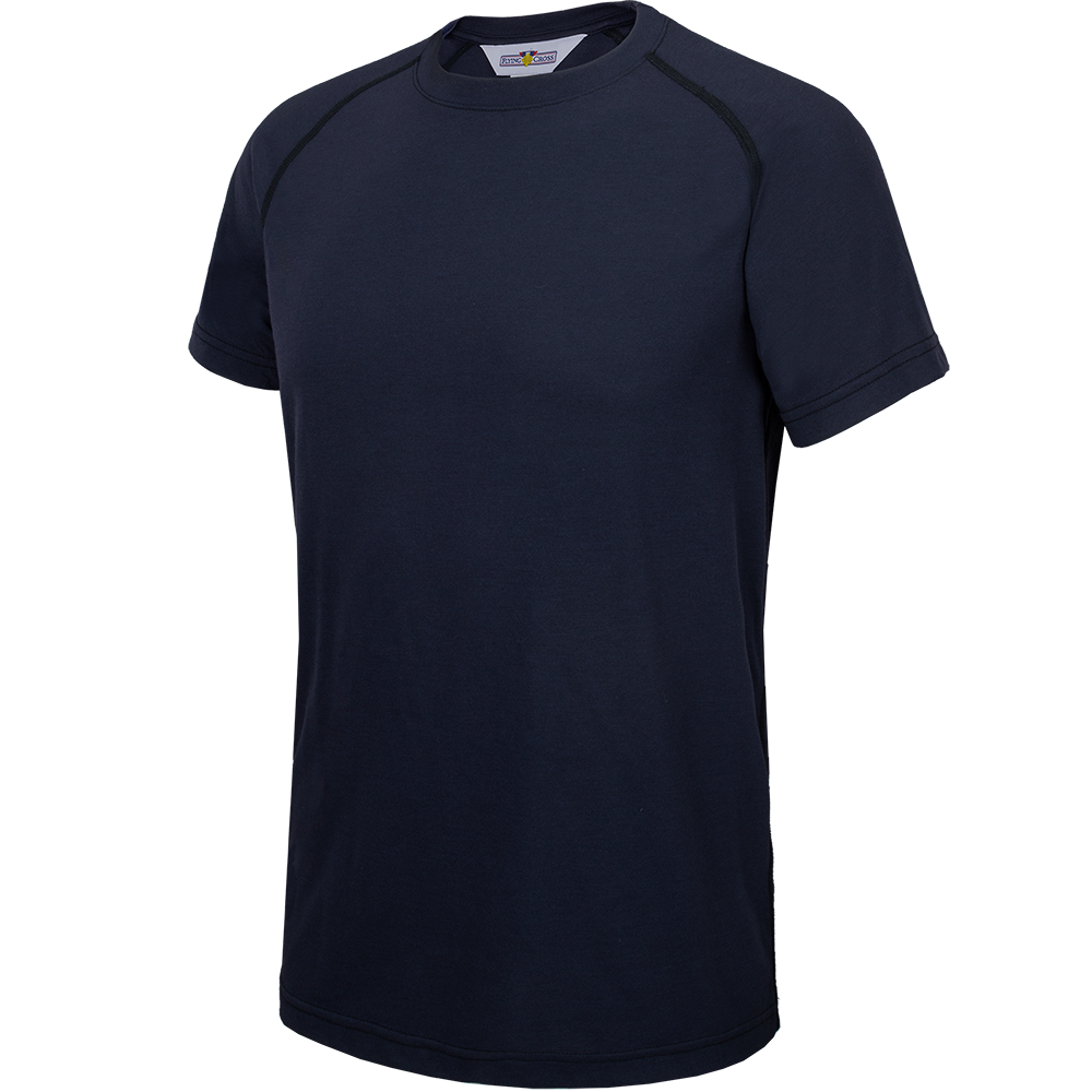 Flying Cross Cross Fire-Retardant T-Shirt - Navy