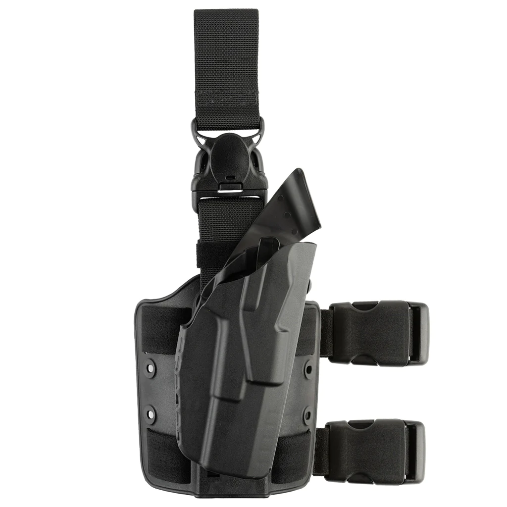 Model 7355 7TS ALS Tactical Holster w/ Quick Release for Glock 19 w/ Compact Light